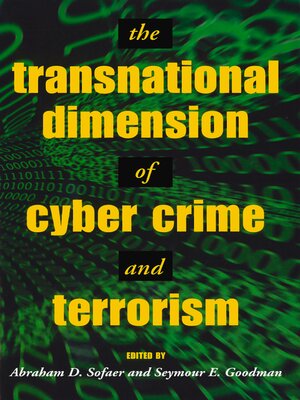 cover image of The Transnational Dimension of Cyber Crime and Terrorism